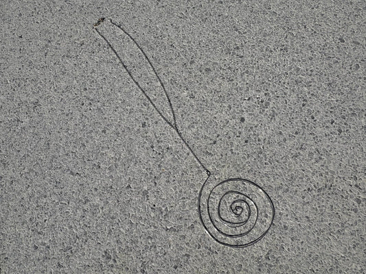 “Carnage desire” silver necklace.