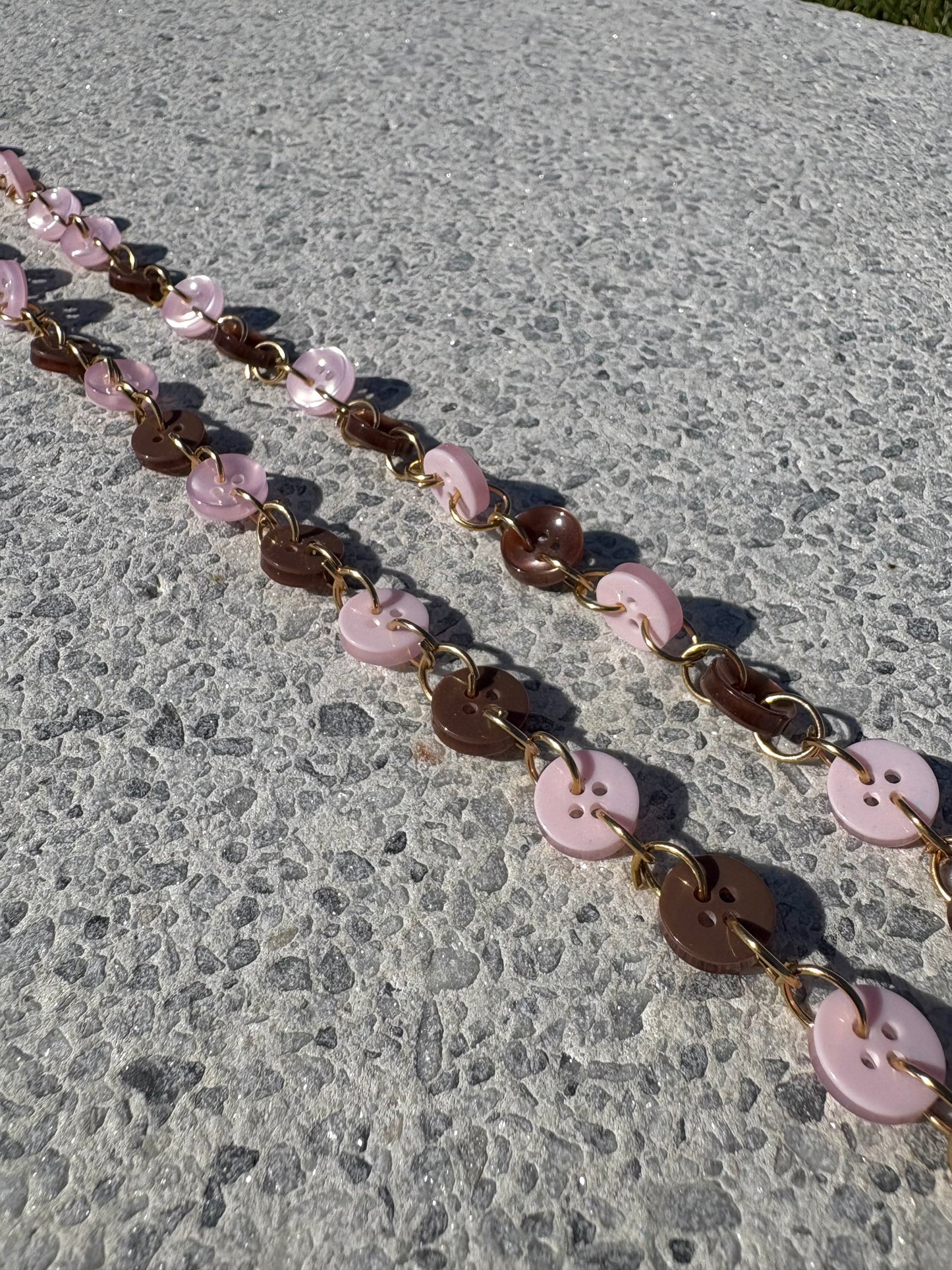 “Melancholia rain” necklace.