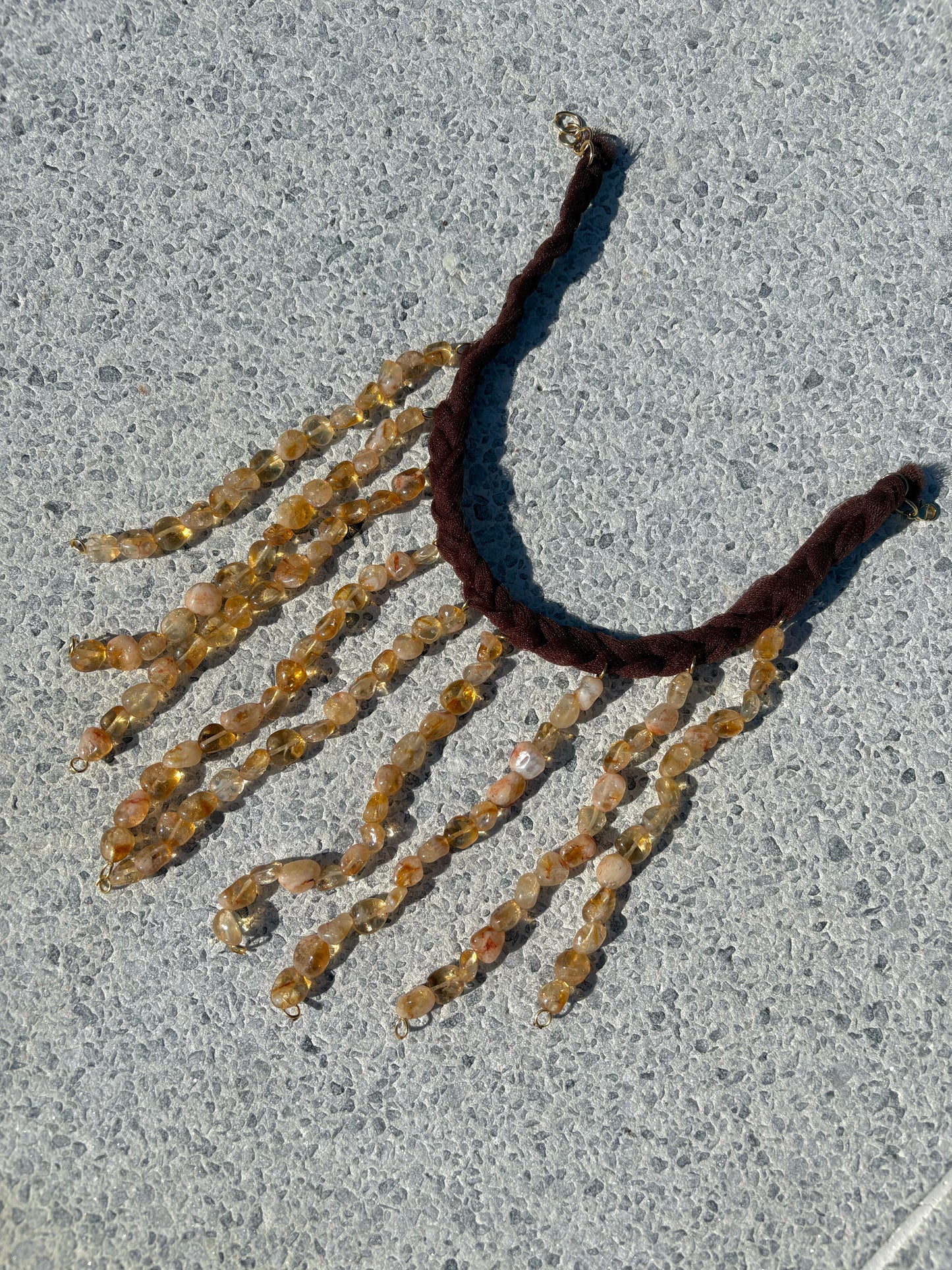 “Violent devotion” necklace.